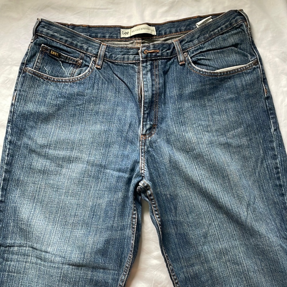 mens Lee Relaxed Straight Leg